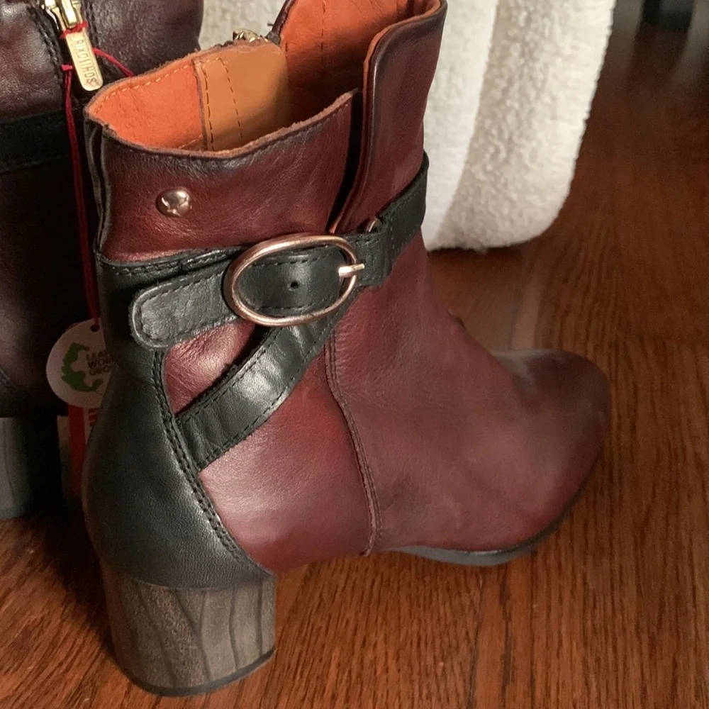 PIKOLINOS Brown and Black Ankle Boots - Picture 4 of 11